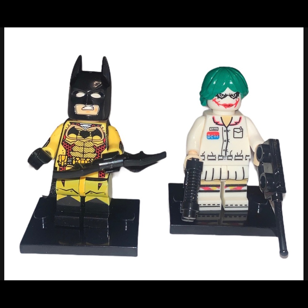 LEGO batman DC superheroes joker nurse figure